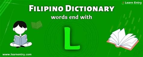 tagalog words end with l